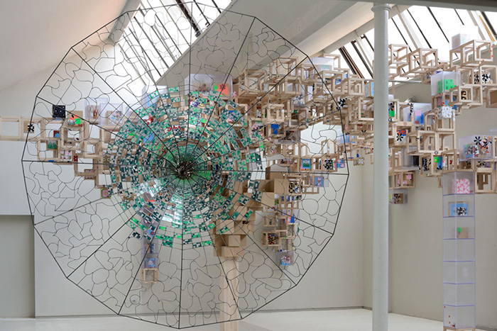 Jacob Hashimoto at Studio La Città