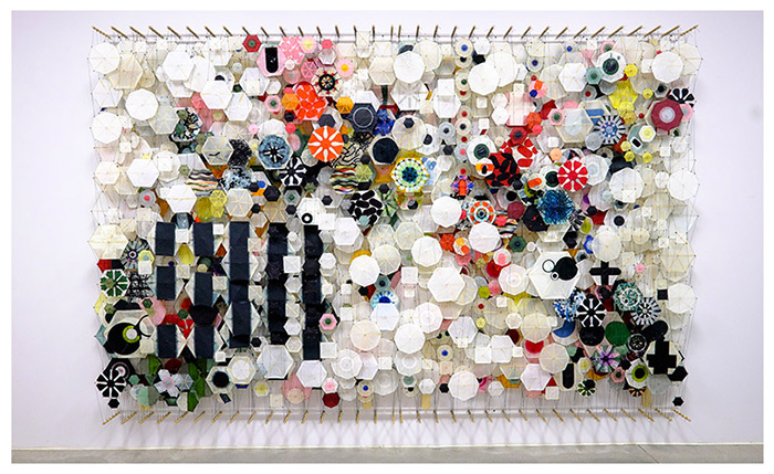 Jacob Hashimoto at the Pizzuti Collection