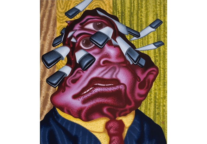 Peter Saul Stuck